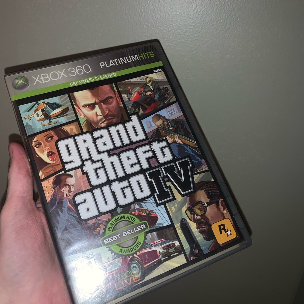 Grand Theft Auto 4 Xbox360 Game